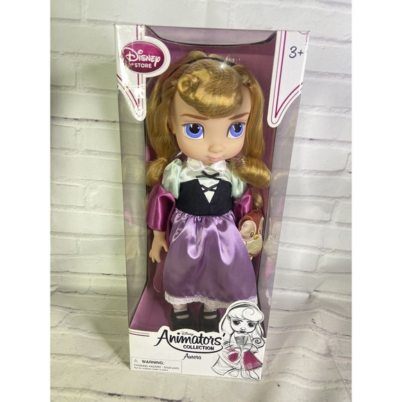 Disney Animators Collection Sleeping Beauty Princess Aurora 16in Doll With Pet - Picture 1 of 9